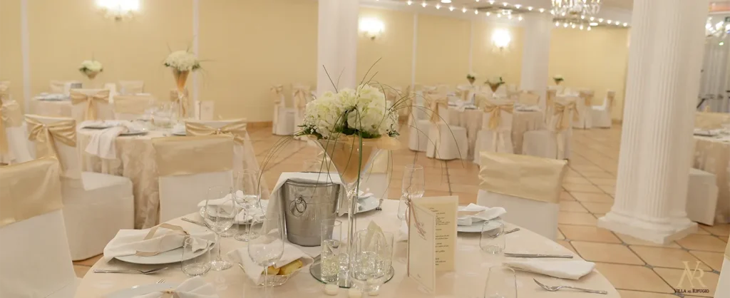 sala interna matrimonio invernale